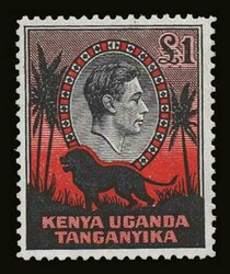 Kenya Uganda Tanganyika: SG. 131/150b, m. VF