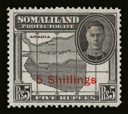 Somaliland Protectorate: SG. 125/135, u/m. VF