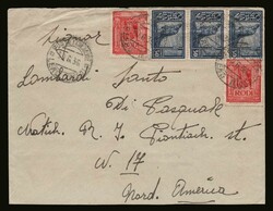 Italian dominion: Cover franked with 1.30 L. total cancelled "LERO ...