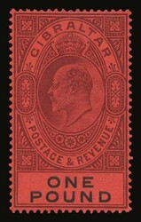 Gibraltar: SG. 46/55, m. VF