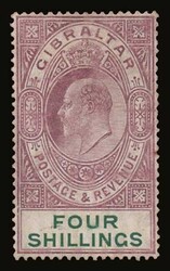 Gibraltar: SG. 56/63, m. VF
