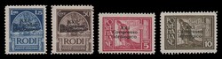 Italian Dominion: 9 values complete set "Hydrological Congress", m. ...
