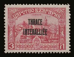 Interallied Administration of Thrace: 9 values complete set "THRACE ...