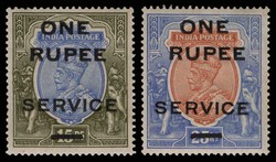 3005: Indien - Dienstmarken