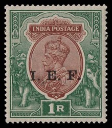 3010: Indien Britisch Indische Feldpost in China