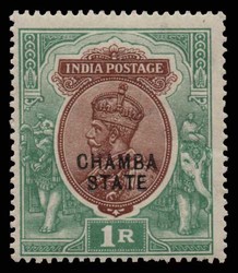 3105: Indien Staaten Chamba