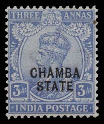 3105: Indien Staaten Chamba