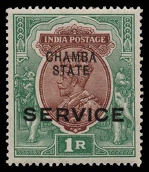 3105: Indien Staaten Chamba