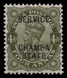 3105: Indien Staaten Chamba
