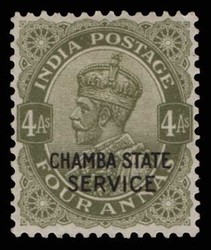 3105: Indien Staaten Chamba