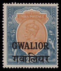3135: Indien Staaten Gwalior