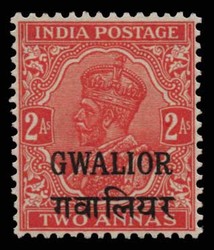 3135: Indien Staaten Gwalior