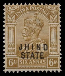 3175: Indien Staaten Jind Konventionsstaat