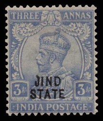3175: Indien Staaten Jind Konventionsstaat