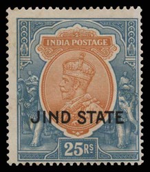 3175: Indien Staaten Jind Konventionsstaat