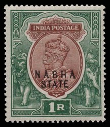 3195: Indien Staaten Nabah