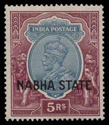 3195: Indien Staaten Nabah