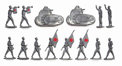 700.50: Zinnsoldaten