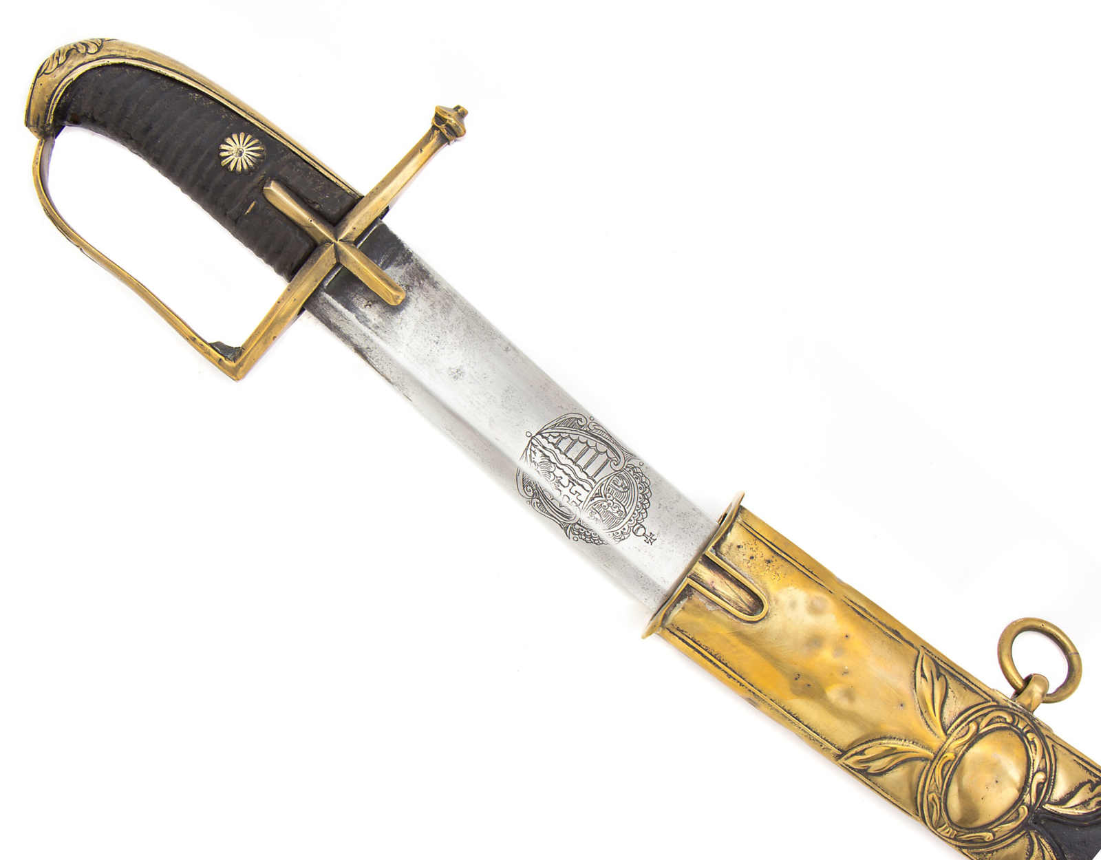 Husarensäbel für Offiziere um 1760-80 mit Scheide ungarischer Art | Barnebys