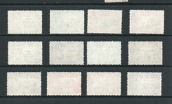1952 | TRISTAN DA CUNHA SG 1 - 12 DEFINITIVE MNH Excellent, clean ...