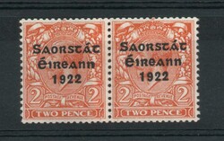 1922 | IRELAND COIL PAIR 2d MNHIn excellent, clean condition. Joined ...