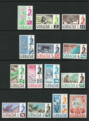 1960 | GIBRALTAR SG 160-173 1960 DEFINITIVE SET MNH GIBRALTAR SG ...