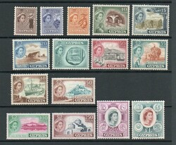 1955 | CYPRUS SG 173-87 IN GOOD, CLEAN MOUNTED MINT CONDITION. CAT ...