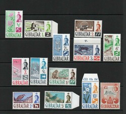 1960 | GIBRALTAR SG 160-73 In excellent, clean unmounted mint ...