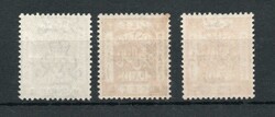 1920 | PALESTINE SG 27-29 PERF 14 SHORT ARABIC OVERPRINT MNH In ...
