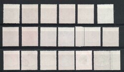 0 | SINGAPORE SG 16-30 GVI PERF 17.5X18 MNH In excellent, clean ...