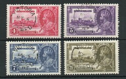 1935 | NEWFOUNDLAND SG 250-3 SILVER JUBILEE FINE USED.1st Day Cancels ...