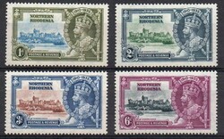 1935 | NORTHERN RHODESIA SG 18-21 GV SILVER JUBILEE MNH NORTHERN ...