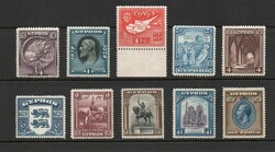 1928 | CYPRUS SG 123-32 ANNIVERSARY SET M/M In Good, Clean Mounted ...