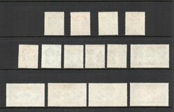 1952 | ZANZIBAR SG 339-52 DEFINITIVE SET M/M In good, clean mounted ...