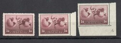 1934 | AUSTRALIA SG 153,153a, 153b 1934 HERMES AIR STAMP FINE ...