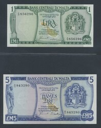 110.290: Banknoten - Malta