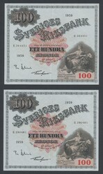 110.420: Banknoten - Schweden