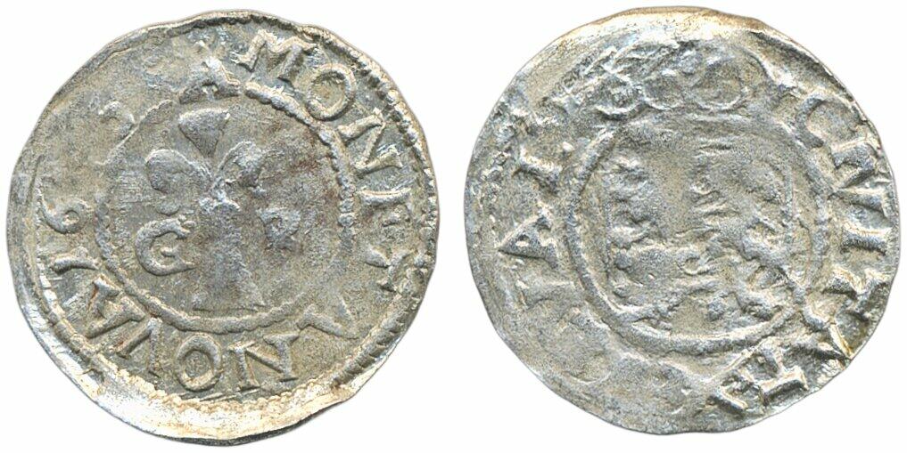 Sweden, Reval, Gustav II Adolf SB 61 1 öre 1626 1.31 g. Partly ...