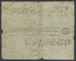 Sweden, 5 riksdaler Dated 11 sept 1816. Scarce in issued form. Paper ...