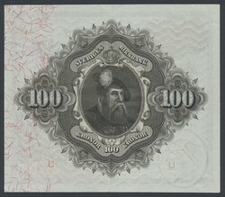 Sweden, SF 8:27 100 kronor 1945 1+