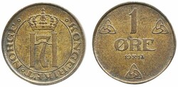 Norway, Haakon VII NM 226 1 øre 1913 01/0