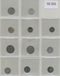 Norway, Twenty-three coins in silver, 1855–1904 incl. five skilling ...
