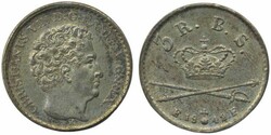 Denmark, Christian VIII Sieg 7-H9B 3 rigsbankskilling 1842 01