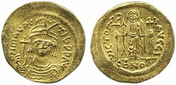Ancient, Byzantine Empire, Maurice Tiberius (582-602 AD) Sear 478 1 ...