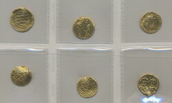 Ancient, Mixed, 19.66 g, six gold coins, mixed quality. All ...