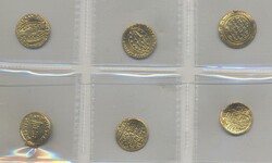 Ancient, Mixed, 19.66 g, six gold coins, mixed quality. All ...