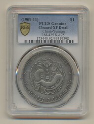 China, Yunnan, L&amp;M- 425 1 dollar ND (1909–11) Graded by PCGS as ...