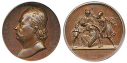 Greece, Wurzbach 6130 Petros Mauromichalis Bronze Medal, "1821" ...