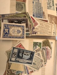Austria, "Notgeld-Sammelmappe", also some German inflation notes, etc