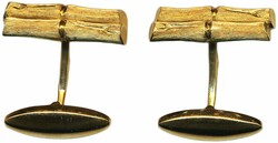 France, 10.29 g 18 K gold, A. Casartelli cufflinks